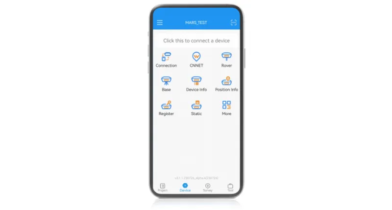 Survey Master positioning software