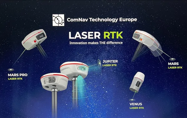 Universe Series Laser RTK GNSS Receivers